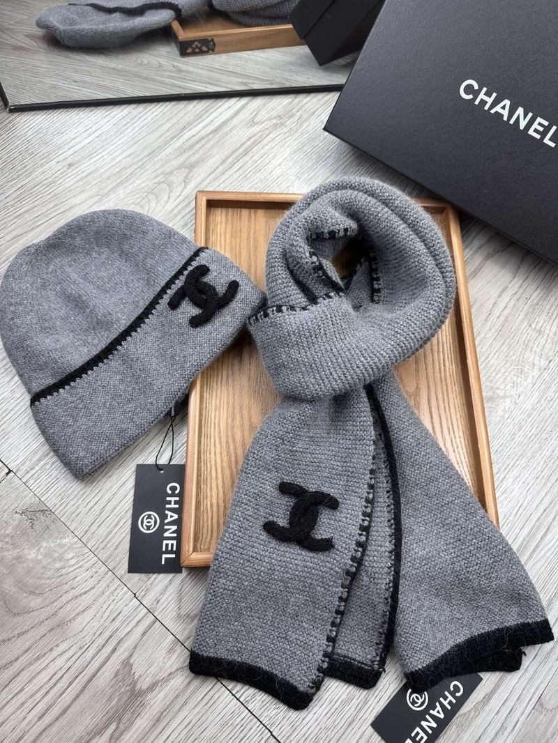 Chanel Caps Scarfs